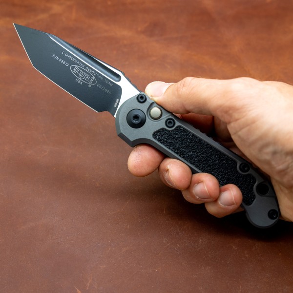 Ніж Microtech L.U.D.T. T/E Gen III Black Blade Natural Clear Standard