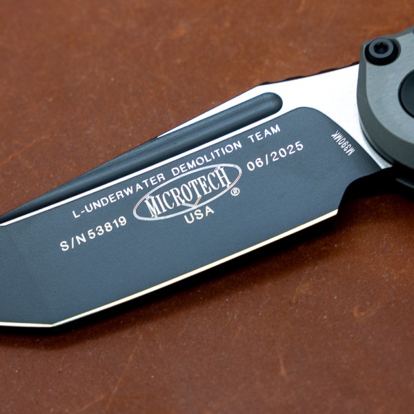 Ніж Microtech L.U.D.T. T/E Gen III Black Blade Natural Clear Standard