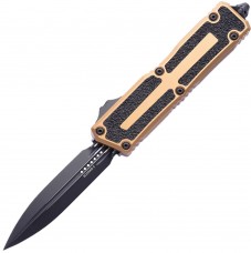 Нож Microtech Scarab II Gen III D/E Black Standard Tan