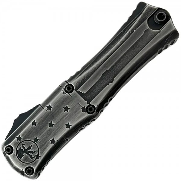 Нож Microtech Hera II Mini D/E 2.95" Dark Flag Standard Gray