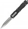 Ніж Microtech Dirac Delta D/E Satin. серрейтор