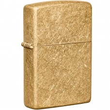 Запальничка Zippo Regular Tumbled Brass 49477