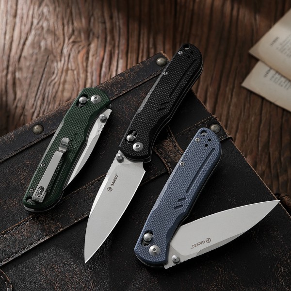 Нож Ganzo G771-GB Зеленый