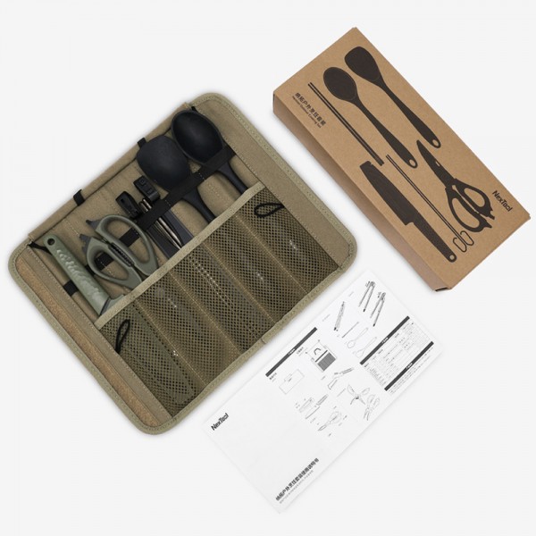 Набор кухонной посуды кемпинговой NexTool Outdoor Cooking set, 6 предметов