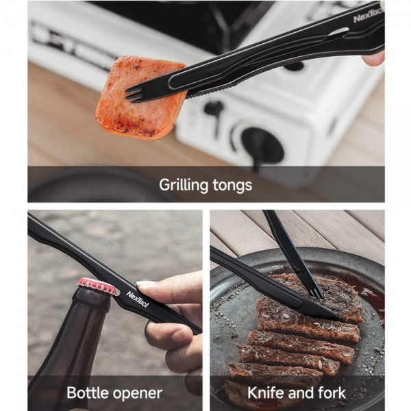 Набор кухонной посуды кемпинговой NexTool Outdoor Cooking set, 6 предметов
