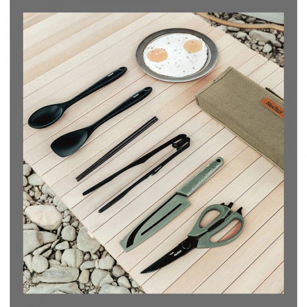 Набор кухонной посуды кемпинговой NexTool Outdoor Cooking set, 6 предметов