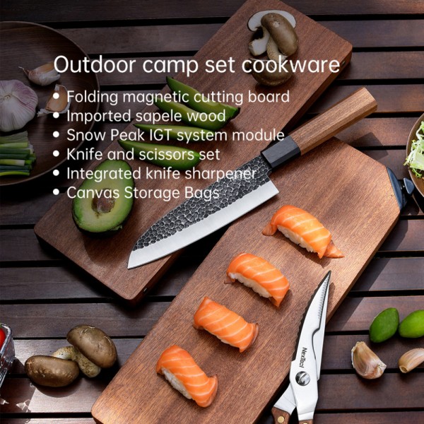 Набор ножей приборов для кемпинга NexTool Camp Chef