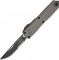 Ніж Microtech Ultratech GEN III OTF ZBP D/E tactical напівсеррейтор сірий