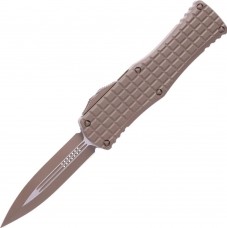 Ніж Microtech Hera D/E OTF signature, frag, cerakote, chocolate brown