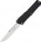Ніж Microtech Combat Troodon Gen III OTF, stonewash. напівсерретор, чорний