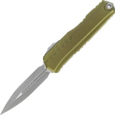 Нож Microtech Cypher II D/E OTF, Apoc, рукоять OD green
