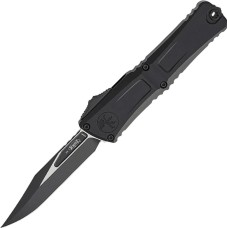 Нож Microtech Combat Troodon Gen III OTF, bowie tactical, черный