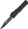 Ніж Microtech Combat Troodon Gen III OTF, bowie tactical, чорний