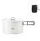 Каструля з керамічним покриттям антипригарним Naturehike CNK2450CF013, 1.7 л, алюміній