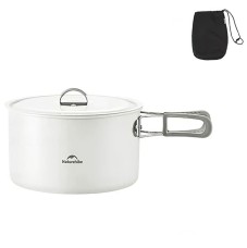 Кастрюля с керамическим антипригарным покрытием Naturehike CNK2450CF013, 3 л, алюминий