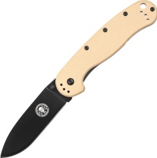 Нож Esee Knives Avispa Black Blade D2, nylon, desert tan