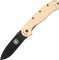 Нож Esee Knives Avispa Black Blade D2, nylon, desert tan