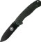 Ніж Esee Knives Avispa Black Blade, D2. Carbon fiber over G10 black