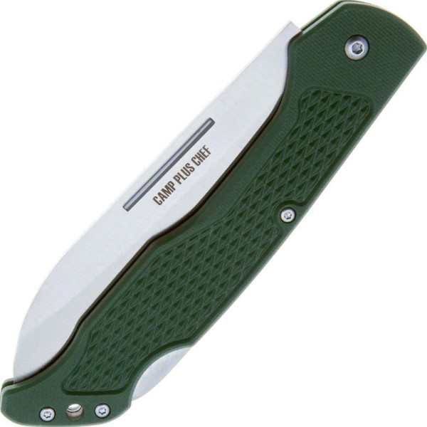 Нож Ontario Knife Camp Plus Chef's green