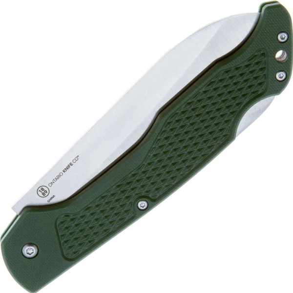 Нож Ontario Knife Camp Plus Chef's green