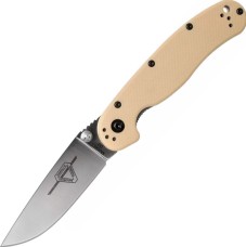 Нож Ontario Knife RAT II Linerlock D2 desert tan