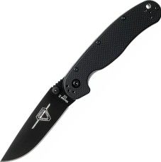 Нож Ontario Knife RAT II Linerlock D2 black