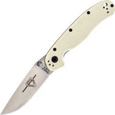 Нож Ontario Knife RAT II Linerlock AUS-8 ivory