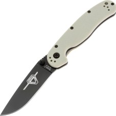 Нож Ontario Knife RAT II Linerlock AUS-8 bone