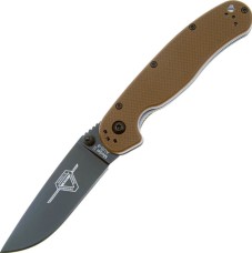 Нож Ontario Knife RAT II Folder coyote brown