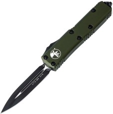 Ніж Microtech UTX-85 Double Edge Black Blade, Od green