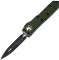Ніж Microtech UTX-85 Double Edge Black Blade, Od green