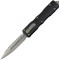 Нож Microtech Dirac Double Edge Stonewash FS, полусеррейтор