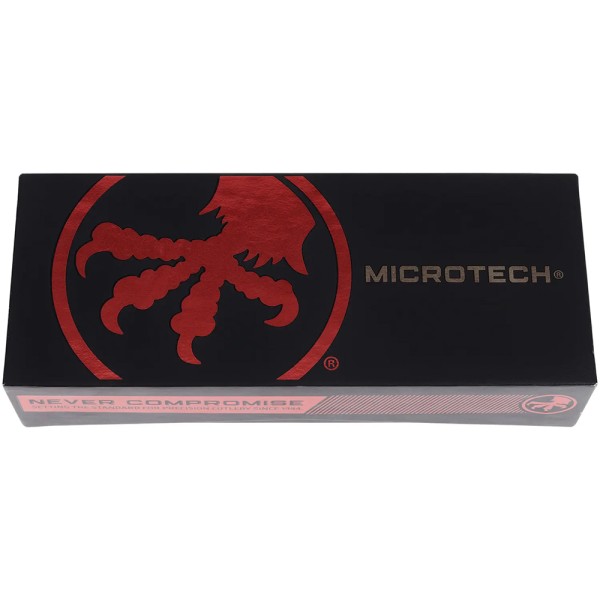 Ніж Microtech MSI Stonewash PS, напівсерейтор, Black