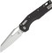 Ніж Microtech MSI Stonewash, серейтор Black