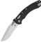 Ніж Microtech Amphibian Ram-Lok Stonewash, напівсерейтор Black