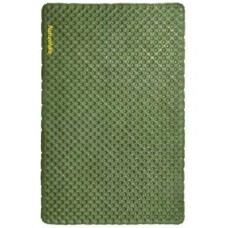 Матрас надувной сверхлегкий двухместный Naturehike CNK2450WS014, с мешком для надува, прямоугольный зеленый