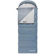 Спальний мішок з підігрівом Naturehike BE400 CNK2300SD021, лівий, сірий