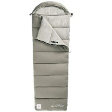 Спальний мішок з капюшоном Naturehike M300 NH20MSD02, зелений, лівий