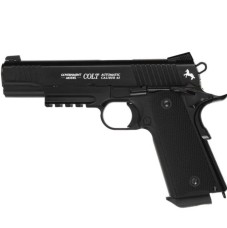 Пневматический пистолет Umarex Colt M45 CQBP BLACK Blowback кал.4,5мм