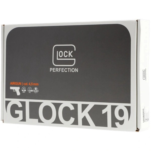 Пневматический пистолет Umarex Glock 19 кал.4,5мм
