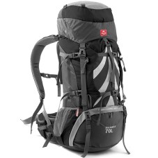 Рюкзак туристический Naturehike NH70B070-B, 70 л+5 л, черный