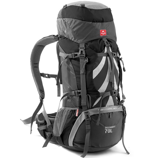 Рюкзак туристический Naturehike NH70B070-B, 70 л+5 л, черный