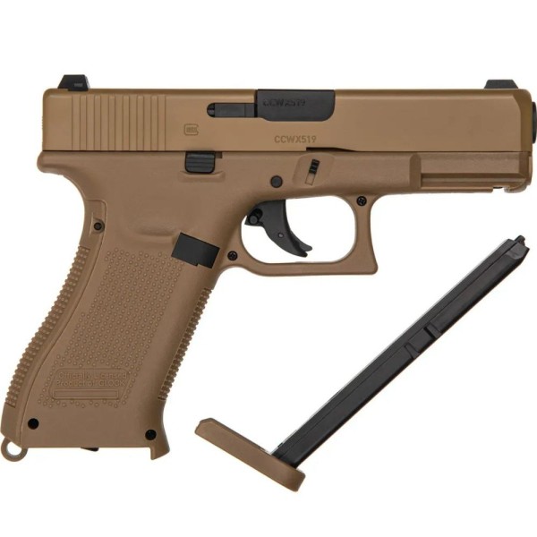 Пневматический пистолет Umarex Glock 19X Non- Blowback кал.4,5мм