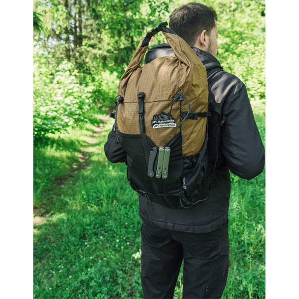 Рюкзак туристический Naturehike Helium CNK2300016, 30+5 л, коричневый