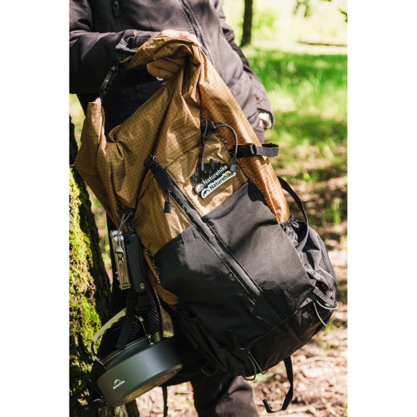 Рюкзак туристический Naturehike Helium CNK2300016, 30+5 л, коричневый