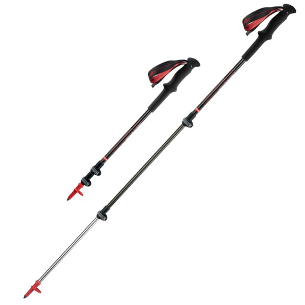 Трекинговая палка Naturehike ST06 NH17D006-D, 3-секционная, черная