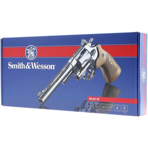 Пневматический револьвер Umarex Smith & Wesson M29 6,5" кал.4,5мм