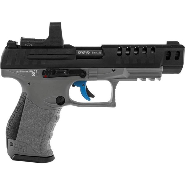 Пневматический пистолет Umarex Walther Q5 Match Combo 5" SET Blowback кал.4,5 мм