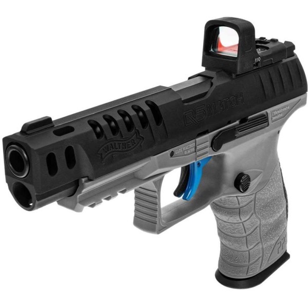 Пневматический пистолет Umarex Walther Q5 Match Combo 5" SET Blowback кал.4,5 мм