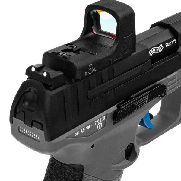 Пневматический пистолет Umarex Walther Q5 Match Combo 5" SET Blowback кал.4,5 мм